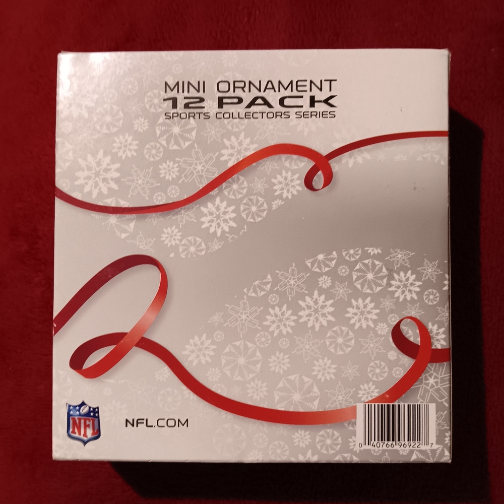 NFL Blue and White Mini Ornament Collection ♡ - Picture 2 of 2